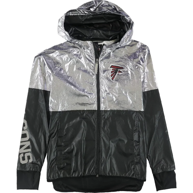 NFL Womens Atlanta Falcons Jacket, Black, Small