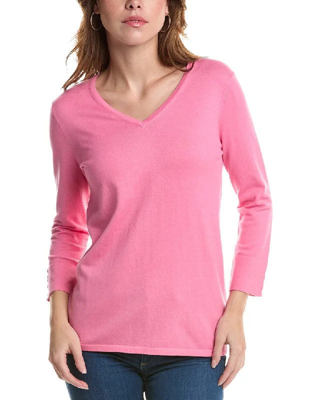 Edinburgh Knitwear Classic V-Neck Sweater