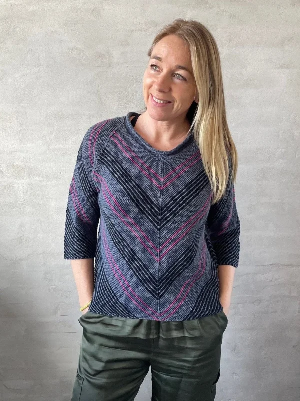 Vivi jumper by Hanne Falkenberg, No 21 knitting kit