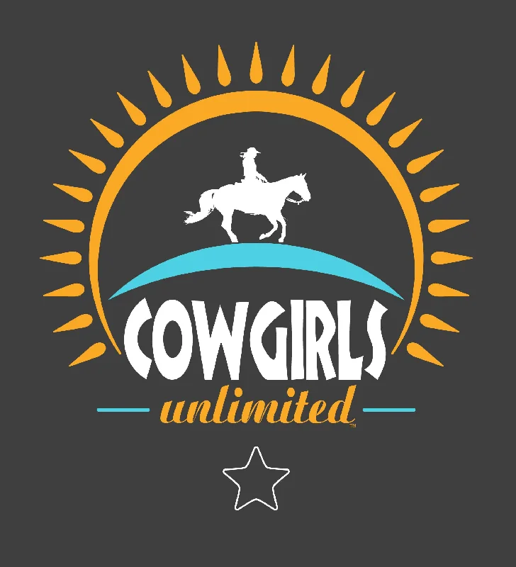 Women's Cowgirls Unlimited Sun Rider T-Shirt #CG-1201X