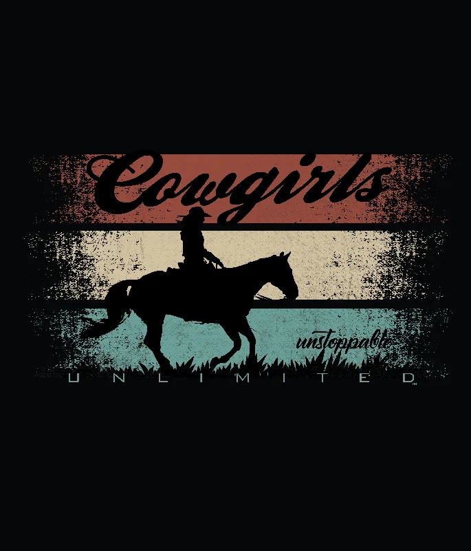 Women's Cowgirl's Unlimited Unstoppable T-Shirt #CG-1240X