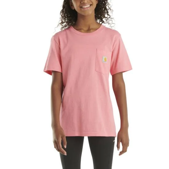 Kids Short-Sleeve Pocket T-Shirt - Pink Lemonade