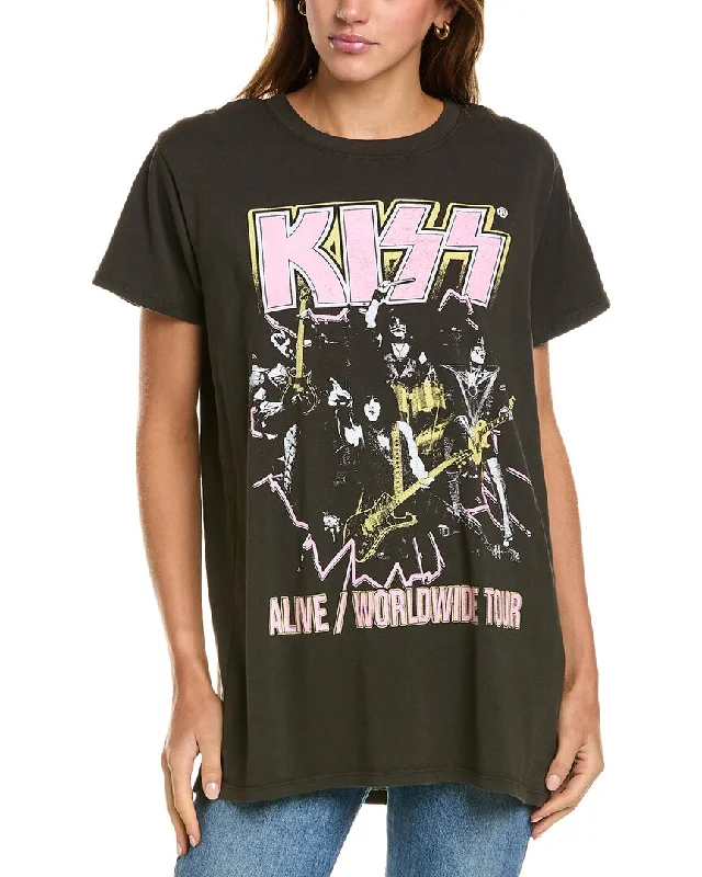 Recycled Karma Kiss Alive T-Shirt