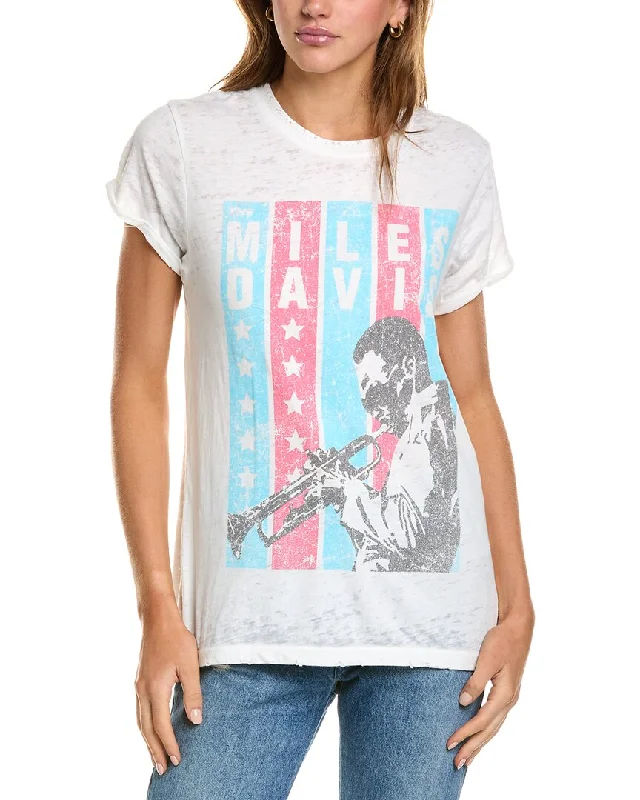 Recycled Karma Miles Davis Stars T-Shirt