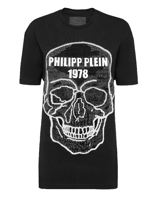 T-shirt Round Neck SS Crystal Skull