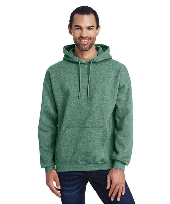 18500 - Gildan Heavy Blend™ Adult Hooded Sweatshirt | Heather Sport Dark Green