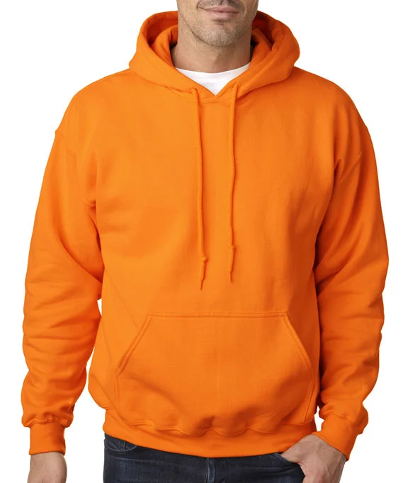 18500 - Gildan Heavy Blend™ Adult Hooded Sweatshirt | Safety Orange