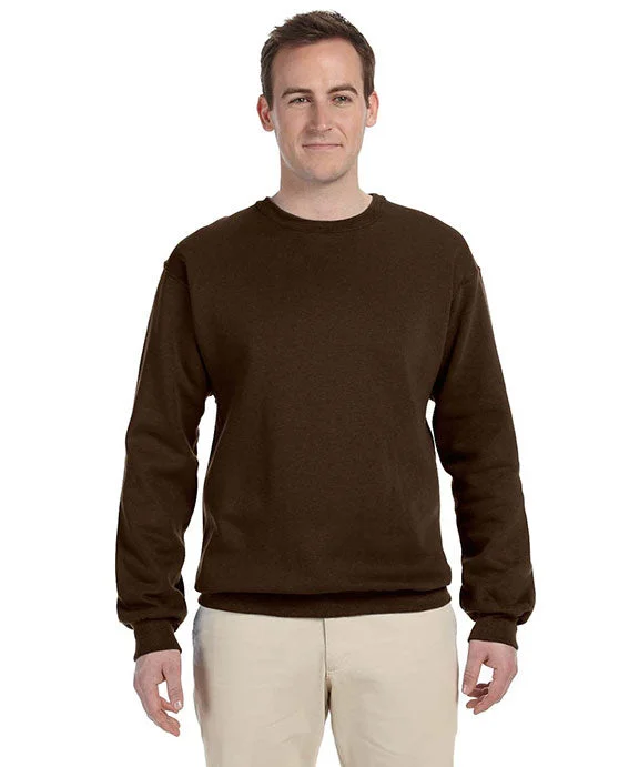 562 - Jerzees Adult NuBlend® Crew Neck Sweatshirt | Chocolate