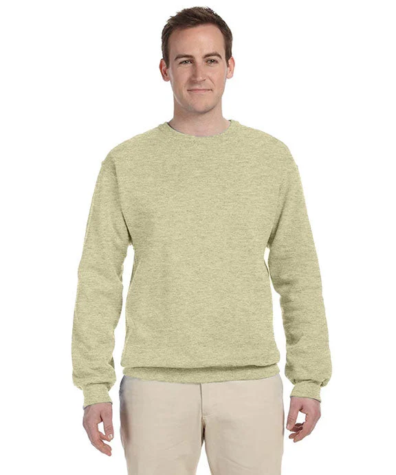 562 - Jerzees Adult NuBlend® Crew Neck Sweatshirt | Oatmeal Heather