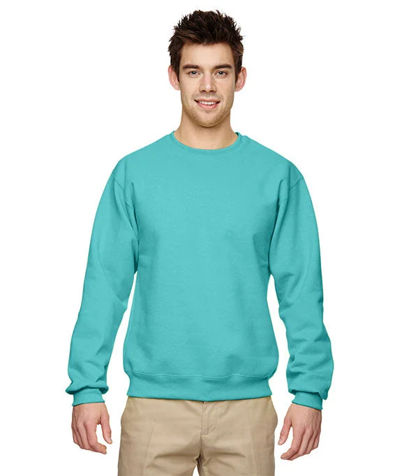 562 - Jerzees Adult NuBlend® Crew Neck Sweatshirt | Scuba Blue