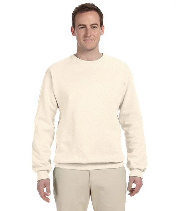 562 - Jerzees Adult NuBlend® Crew Neck Sweatshirt | Sweet Cream Heather