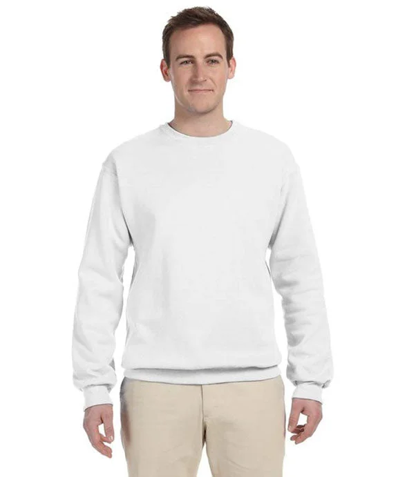 562 - Jerzees Adult NuBlend® Crew Neck Sweatshirt | White