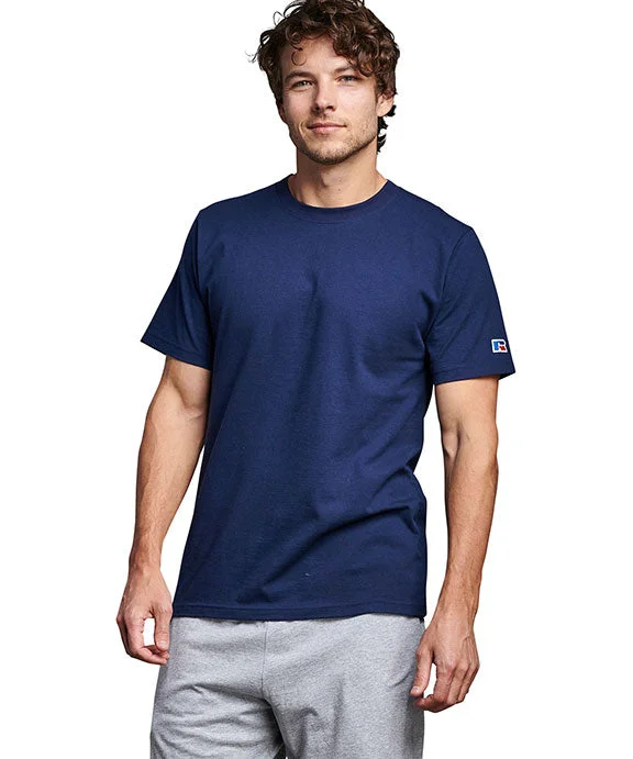 600MRUS - Russell Athletic Unisex Cotton Classic T-Shirt | Navy