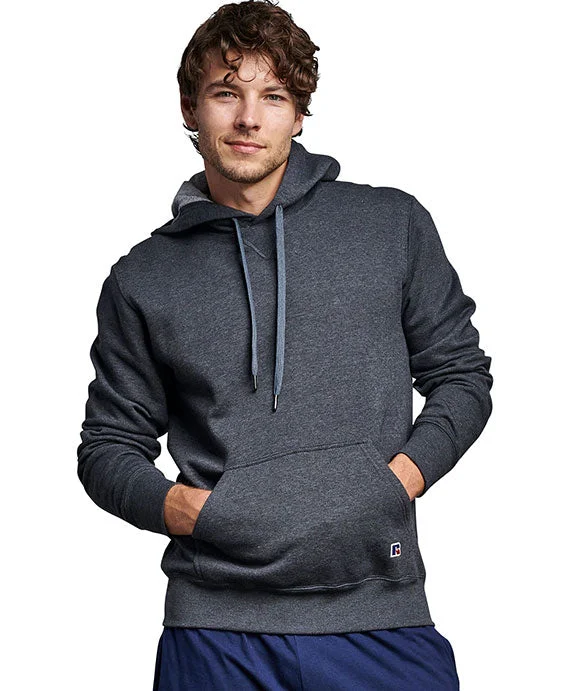 82ONSM - Russell Athletic Unisex Cotton Classic Hooded Sweatshirt | Charcoal Heather