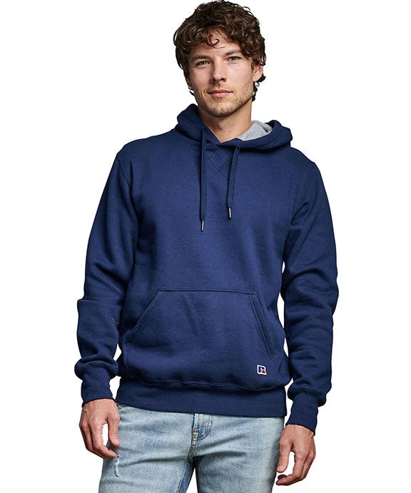 82ONSM - Russell Athletic Unisex Cotton Classic Hooded Sweatshirt | Navy