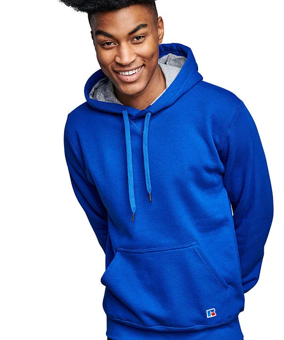 82ONSM - Russell Athletic Unisex Cotton Classic Hooded Sweatshirt | Royal