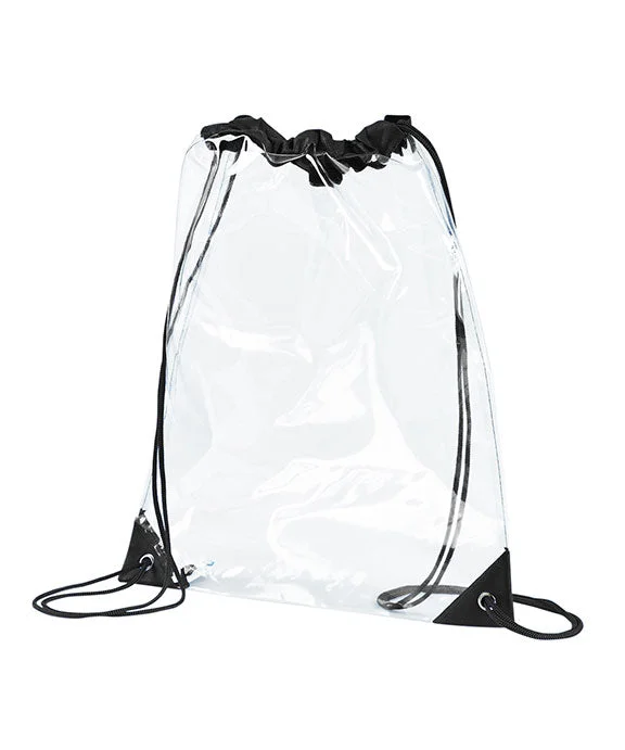 BE253 - BAGedge PVC Cinch Sack | Black