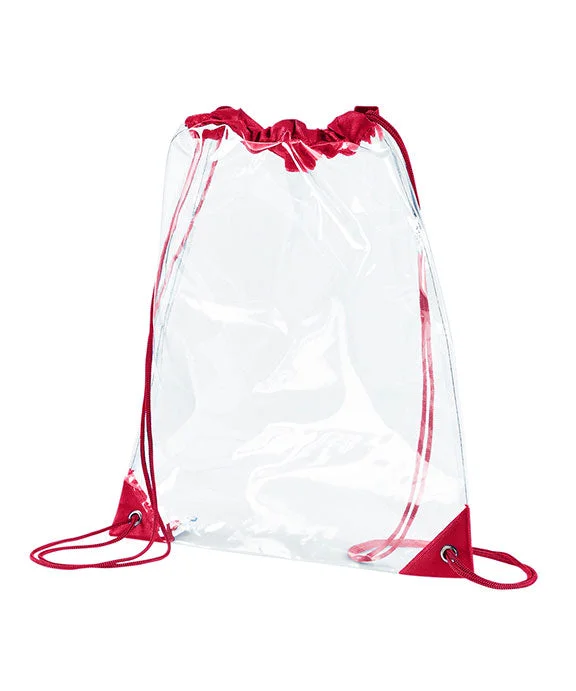 BE253 - BAGedge PVC Cinch Sack | Red