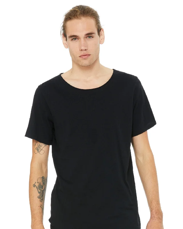 Bella + Canvas B3014 Men's Jersey Raw Neck T-Shirt