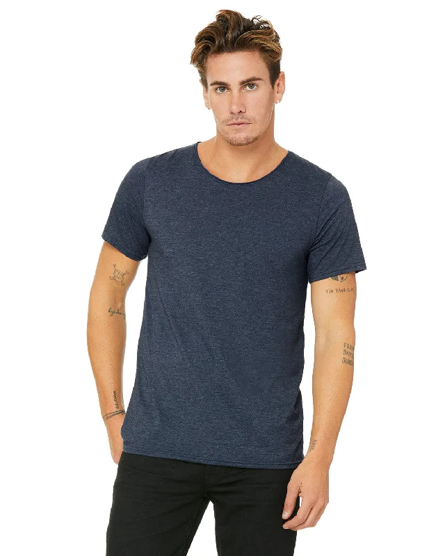 Bella + Canvas B3014 Men's Jersey Raw Neck T-Shirt