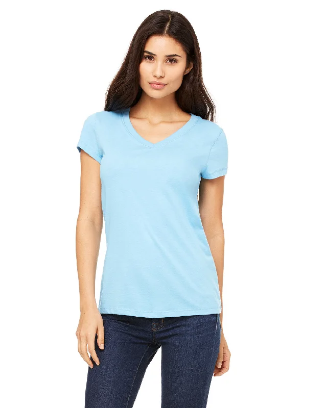 Bella + Canvas B6005 Ladies' Jersey Short-Sleeve V-Neck T-Shirt