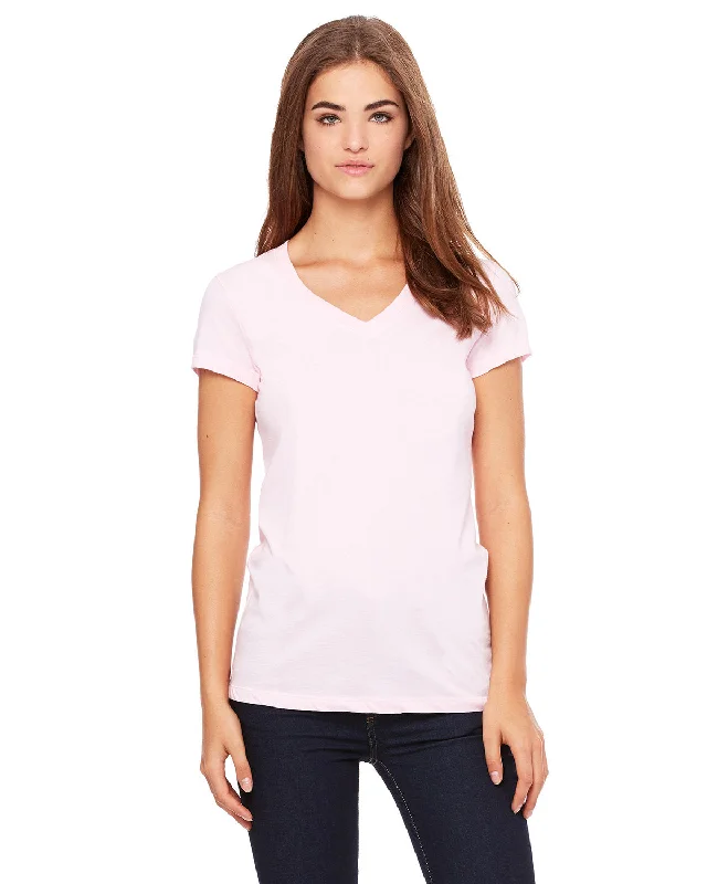 Bella + Canvas B6005 Ladies' Jersey Short-Sleeve V-Neck T-Shirt