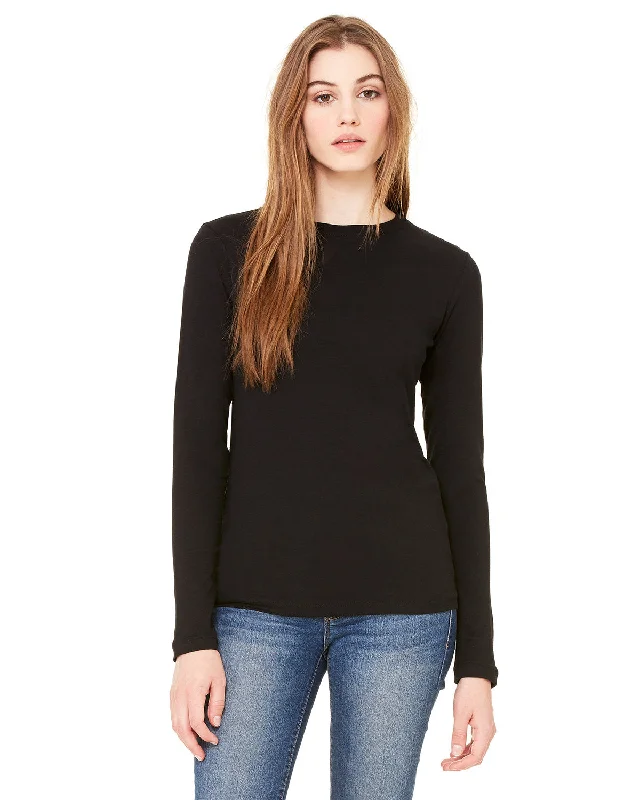 Bella + Canvas B6500 Ladies' Jersey Long-Sleeve T-Shirt