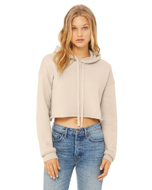 Bella + Canvas B7502 Ladies' Cropped Fleece Hoodie