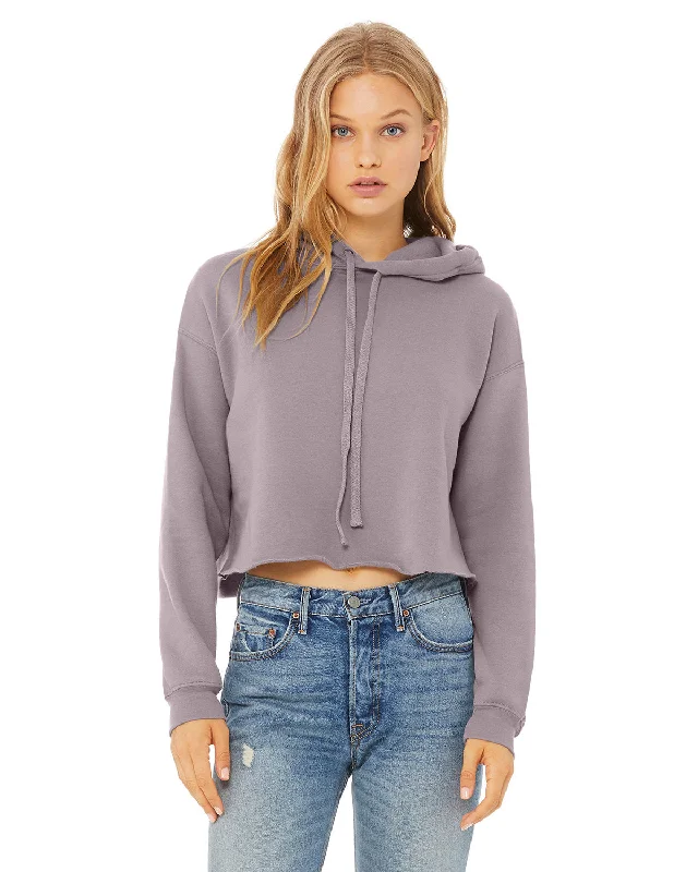 Bella + Canvas B7502 Ladies' Cropped Fleece Hoodie