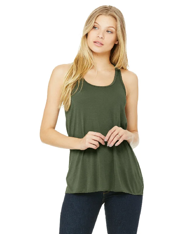 Bella + Canvas B8800 Ladies' Flowy Racerback Tank