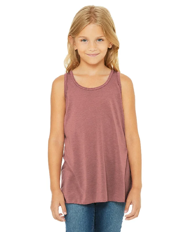 Bella + Canvas B8800Y Youth Flowy Racerback Tank