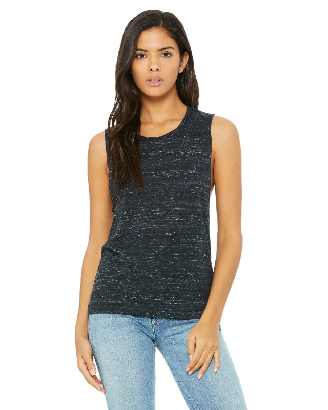 Bella + Canvas B8803 Ladies' Flowy Scoop Muscle Tank