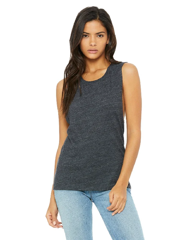 Bella + Canvas B8803 Ladies' Flowy Scoop Muscle Tank