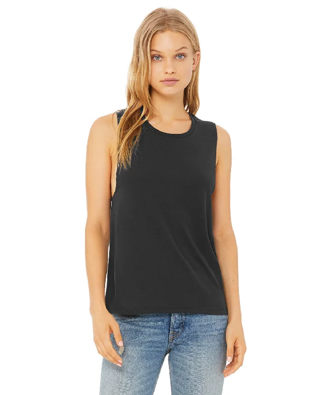 Bella + Canvas B8803 Ladies' Flowy Scoop Muscle Tank