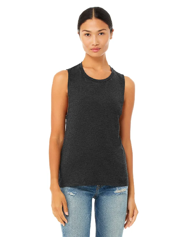 Bella + Canvas B8803 Ladies' Flowy Scoop Muscle Tank