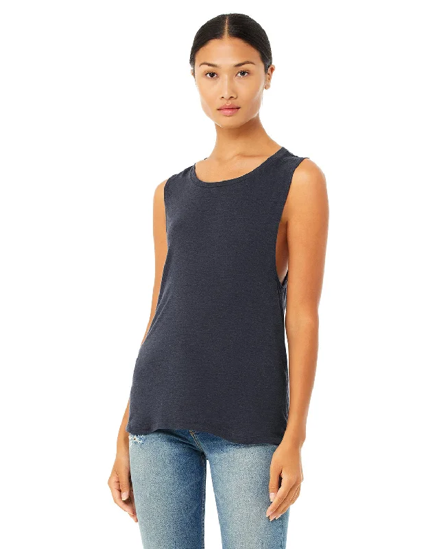 Bella + Canvas B8803 Ladies' Flowy Scoop Muscle Tank