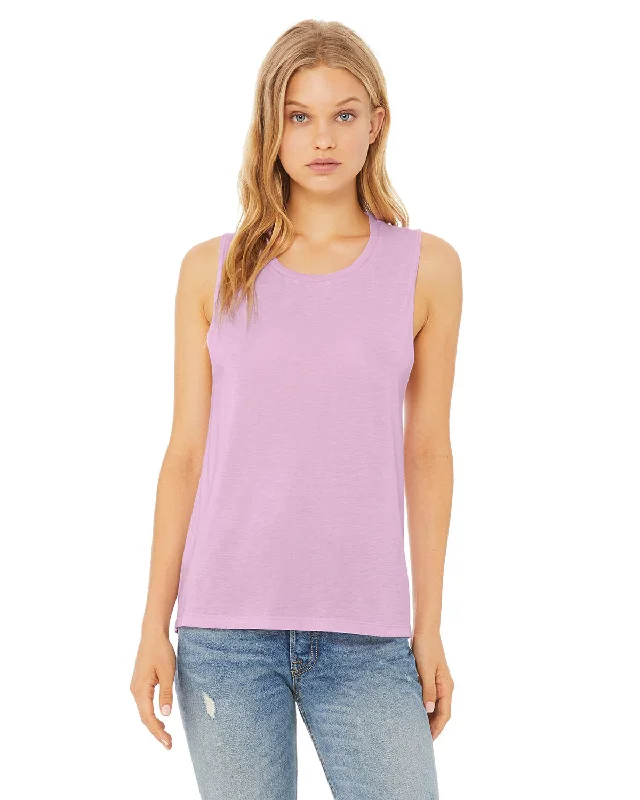 Bella + Canvas B8803 Ladies' Flowy Scoop Muscle Tank