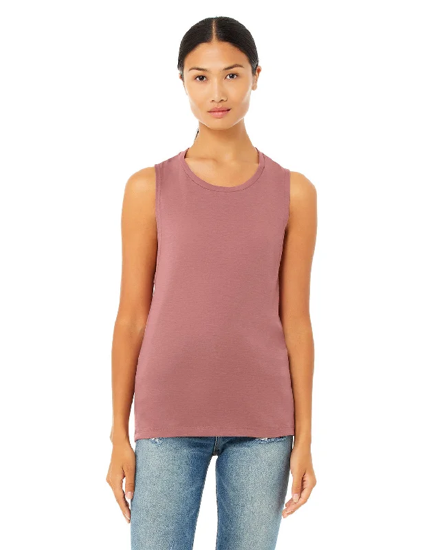 Bella + Canvas B8803 Ladies' Flowy Scoop Muscle Tank