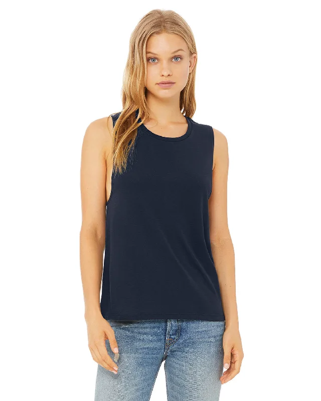 Bella + Canvas B8803 Ladies' Flowy Scoop Muscle Tank