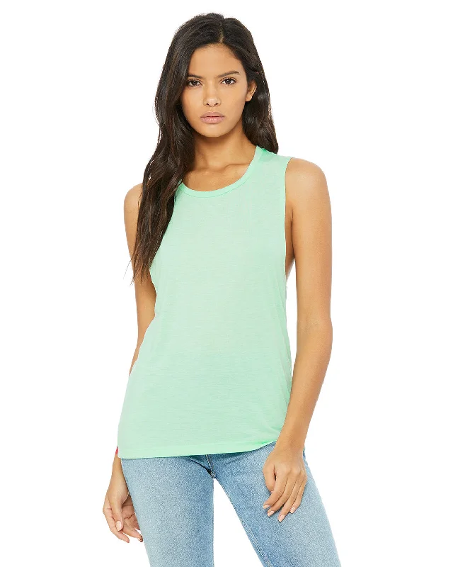 Bella + Canvas B8803 Ladies' Flowy Scoop Muscle Tank