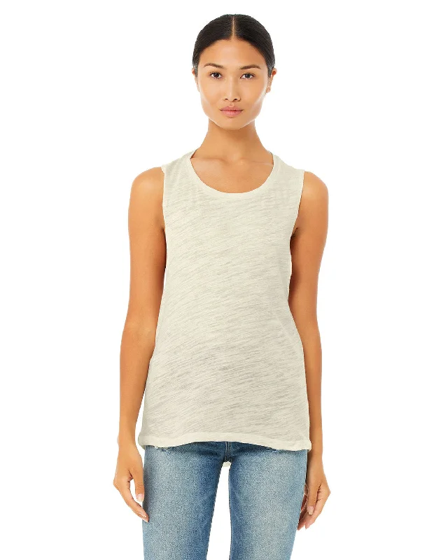 Bella + Canvas B8803 Ladies' Flowy Scoop Muscle Tank