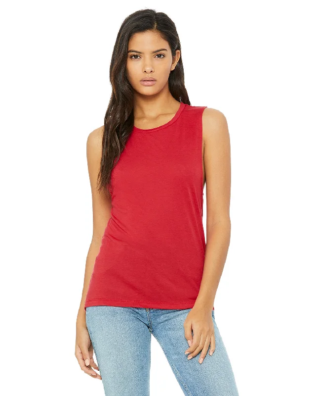 Bella + Canvas B8803 Ladies' Flowy Scoop Muscle Tank