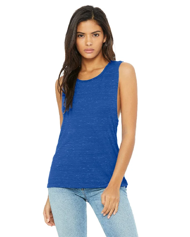 Bella + Canvas B8803 Ladies' Flowy Scoop Muscle Tank