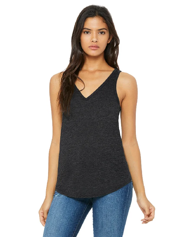 Bella + Canvas B8805 Ladies' Flowy V-Neck Tank