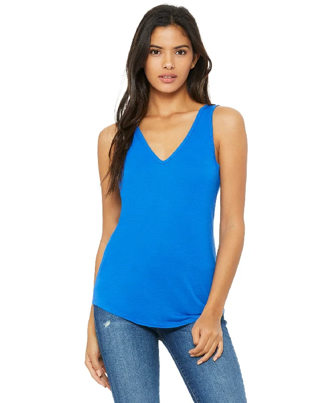 Bella + Canvas B8805 Ladies' Flowy V-Neck Tank