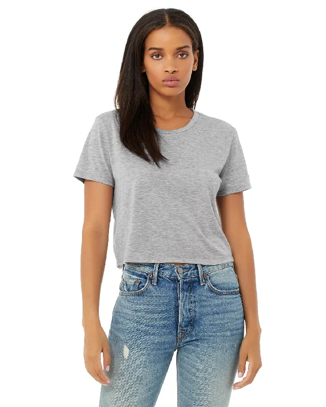 Bella + Canvas B8882 Ladies' Flowy Cropped T-Shirt