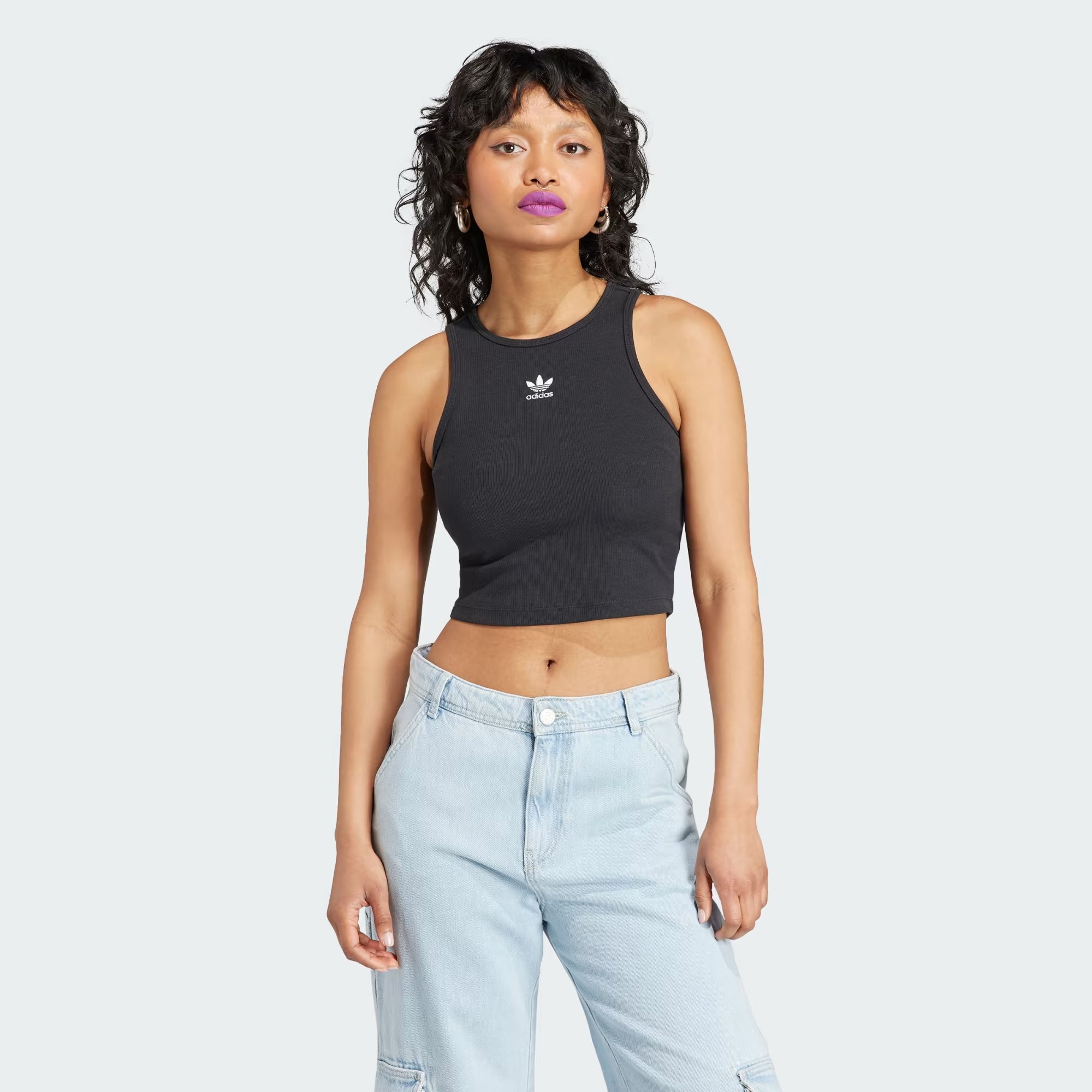 Adidas Essentials Rib Tank Top - Women