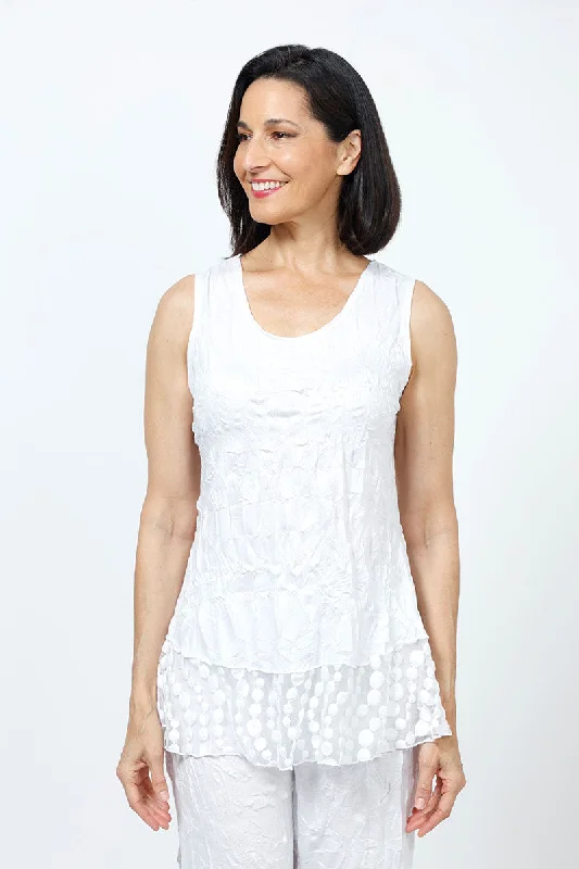 Top Ligne Bubble Lace Tank