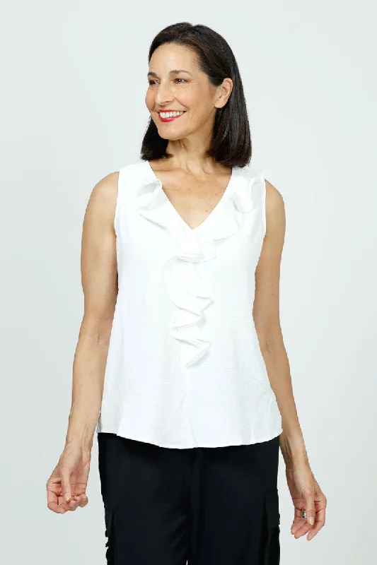 Top Ligne Sleeveless Ruffle Tank