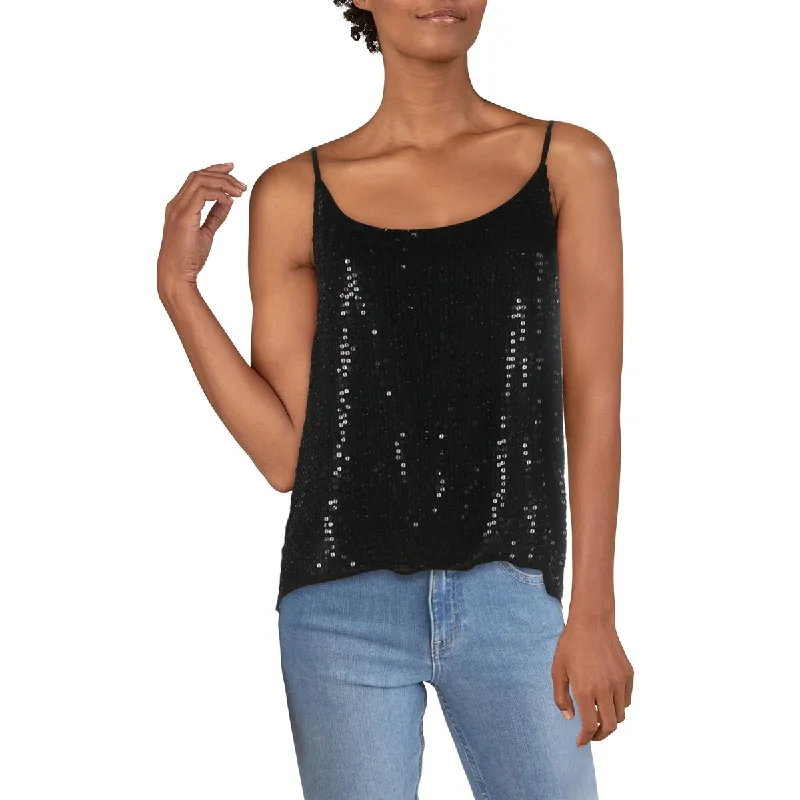 Walter Baker Womens Amber Embellished Racerback Tank Top